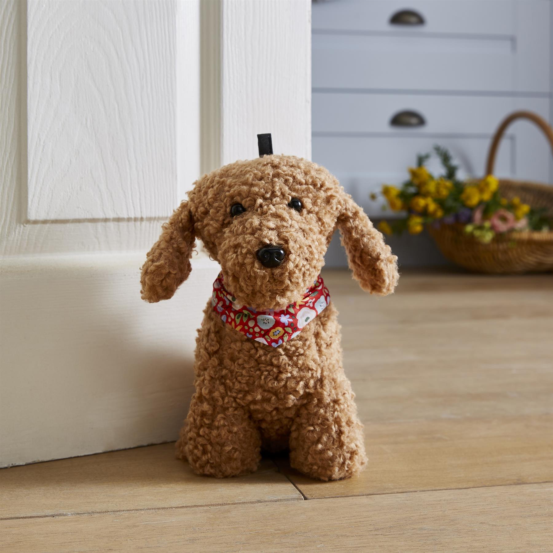Ulster Weavers Cockapoo Doorstop - Shaped One Size in Brown - Doorstops - Ulster Weavers